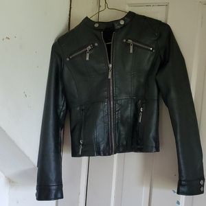 Joujou leather jacket